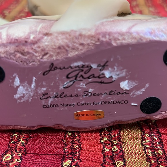 Journey of Grace “Endless Devotion” Sculpture by Demdaco 2003 Small Bust EUC - Picture 5 of 5